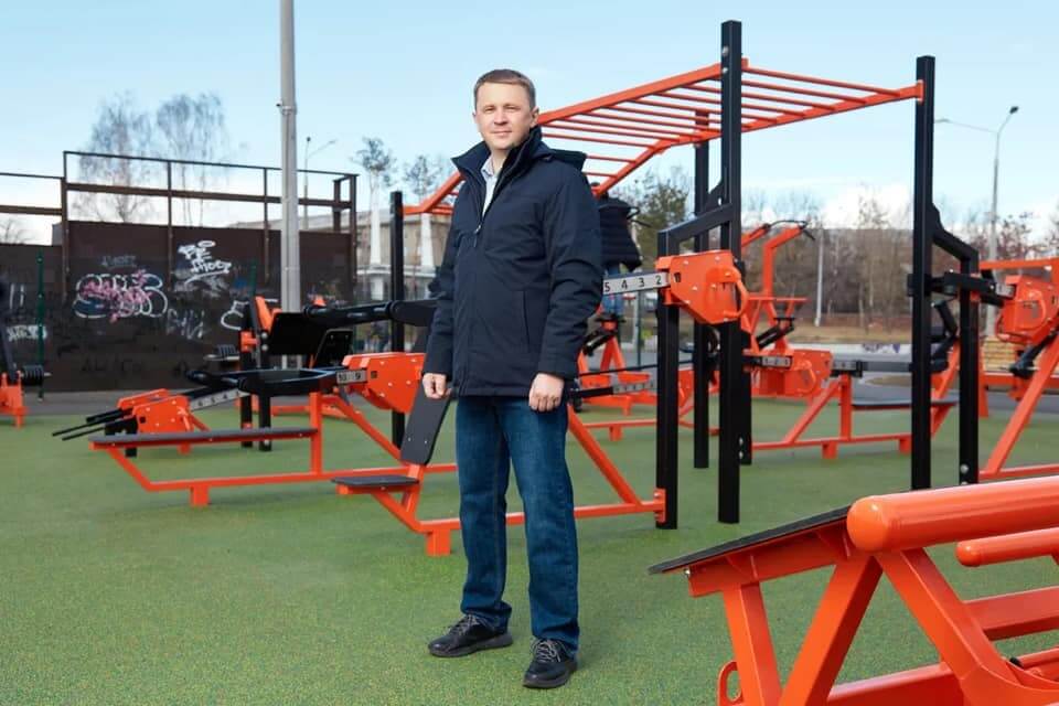 Артемьев на новой площадке ГТО в Магнитогорске